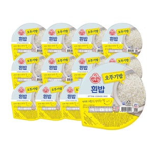 오뚜기밥 210g x 12개