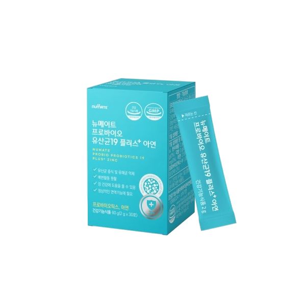 뉴메이트 프로바이오 유산균19 플러스+ 아연