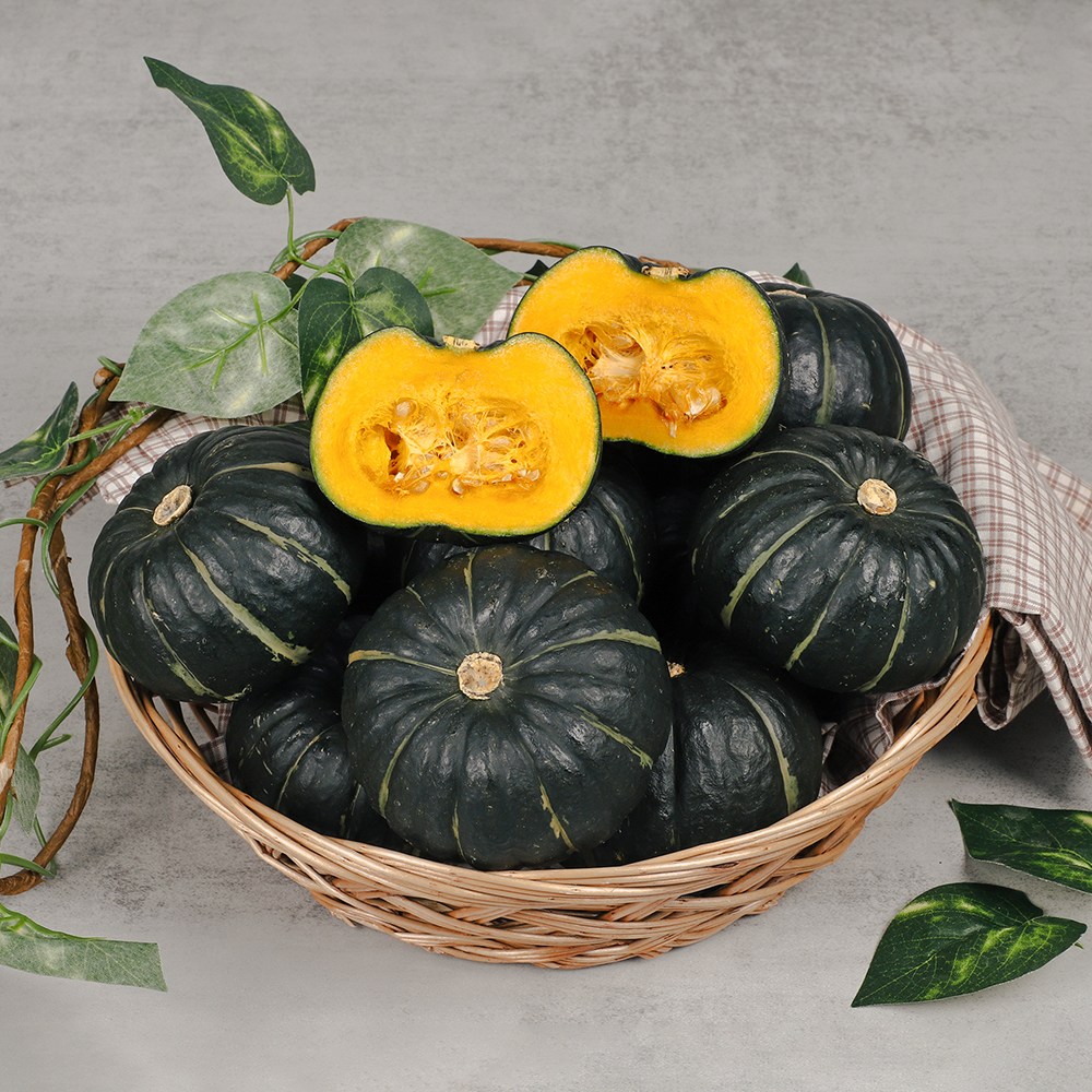 곧완판 2차앵콜 고소한밤맛 미니밤호박 산지직송신선  1박스  로얄과 2kg
