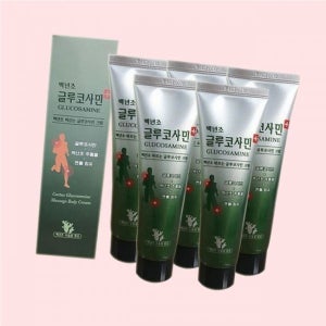 킴스팩토리 바르는 백년초크림 글루코사민크림 150mlx5개 쿨링 스포츠젤 마사지크림 4659768
