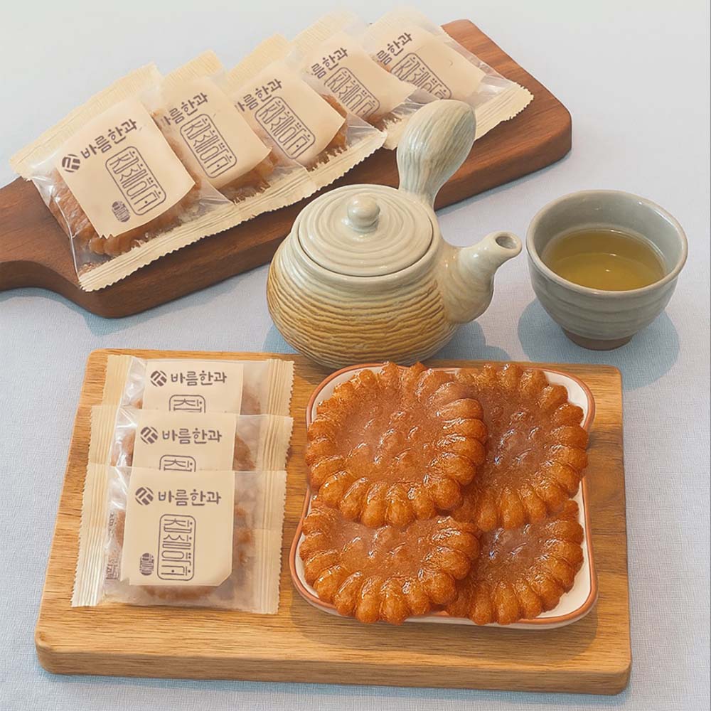 바름한과 찹쌀약과