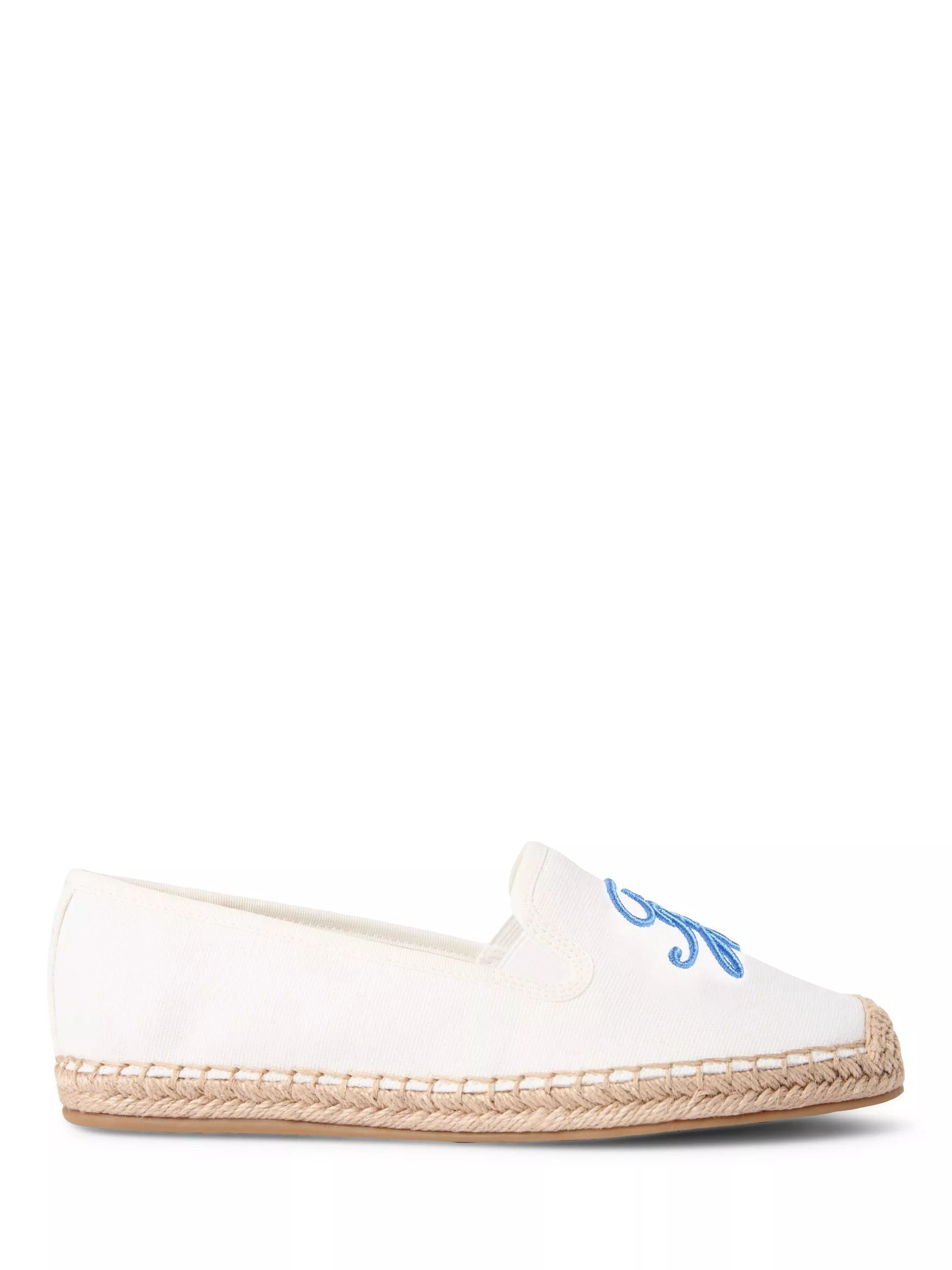 타미힐피거 로고 자수 캔버스 에스파드리유 샌들 에스파드류 에크루 Logo Embroidery Canvas Espadrilles, Ecru 114955444 155830250