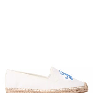 타미힐피거 로고 자수 캔버스 에스파드리유 샌들 에스파드류 에크루 Logo Embroidery Canvas Espadrilles, Ecru 114955444 155830250