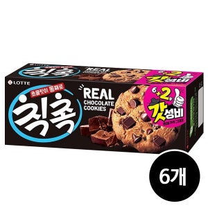 롯데 칙촉 오리지널, 120g, 6개