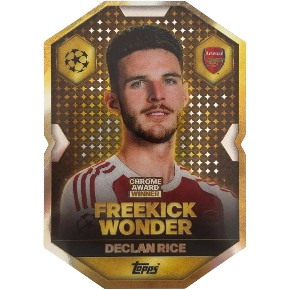 매치 Attax 2025 2026 Declan Rice 크롬 어워드 트레이딩 카드