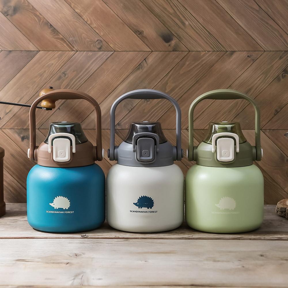 모즈스웨덴 스칸디나비안 포레스트 빅핸들 텀블러 600ml, 아이보리 대표 이미지