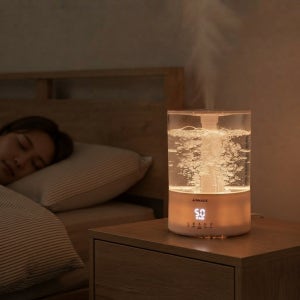 에어메이드 간편하게 통세척 화상 걱정 없이 살균 4L 복합식 가습기 아쿠아마린