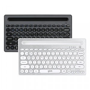 지클릭커 OFFICEPRO WK40 패드폰 무선 (실버화이트)