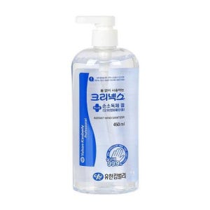 [유한킴벌리]크리넥스 물 없이 사용하는 손소독제 450ml 1개