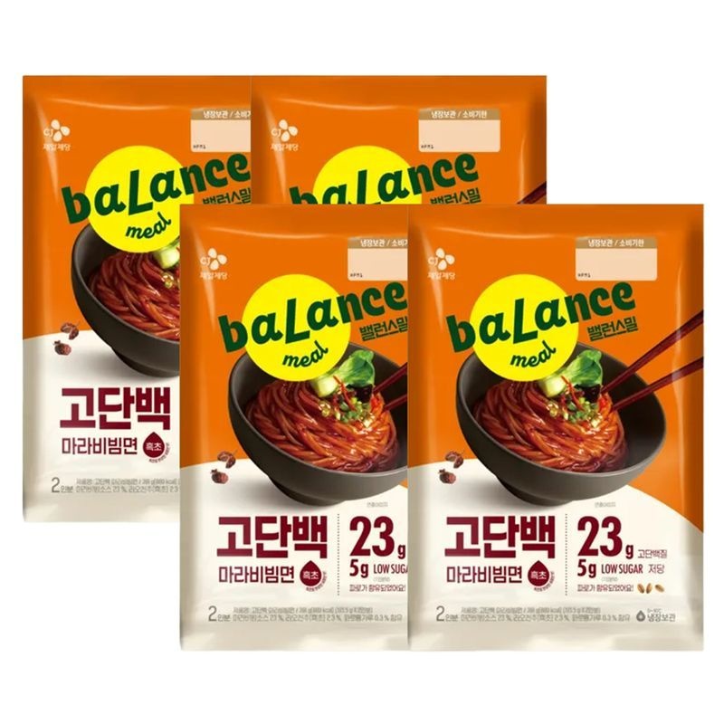 밸런스밀 고단백 마라비빔면