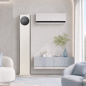 LG 휘센 AI 오브제컬렉션 타워I 에어컨 2in1 (9시리즈)  FQ25GN9BE2  전국무료배송/기본설치비포함/실외기포함