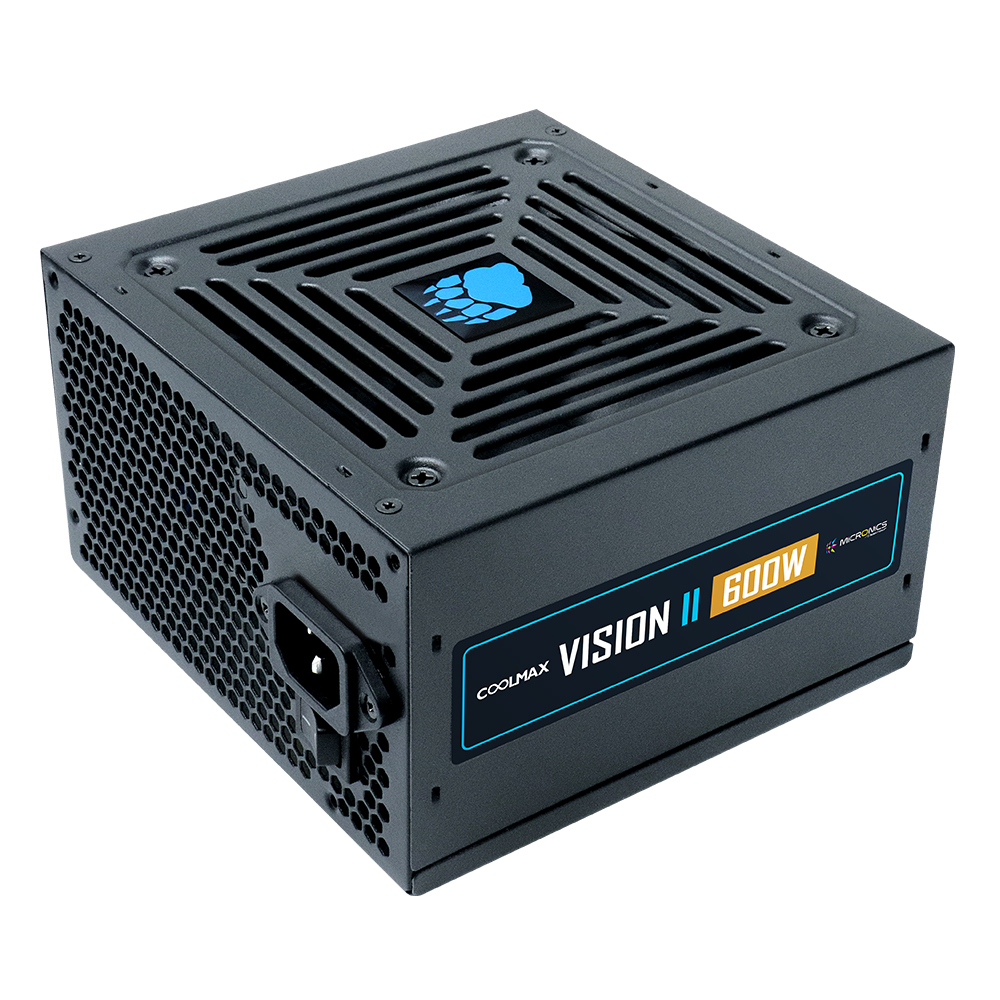 마이크로닉스 COOLMAX VISION II 600W, 블랙