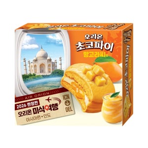 오리온 초코파이 망고라씨맛 (408G)
