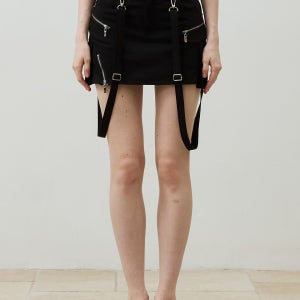 [아리] BELLA MINI SKIRT PANTS / BLACK