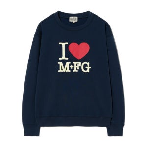 마리떼 프랑소와 저버 I Love Mfg Sweatshirt Navy