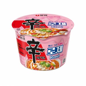 농심 신라면 로제 큰사발 (108G)