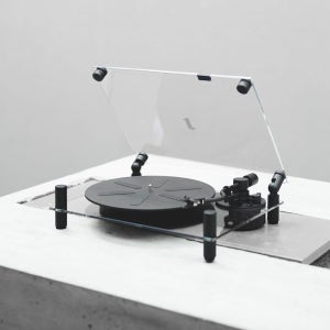[롯데백화점] 트랜스페어런트 [Transparent 트랜스페어런트] 투명 턴테이블 LP 플레이어 블랙 LE1221604884