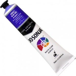 조소냐 아크릴물감 과슈 75ml 낱색 1시리즈 605-Cobalt Blue Hue