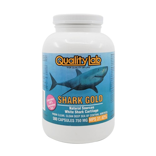 퀄리티랩 Quality lab 뼈 건강을 위한 캐나다 상어 연골 칼슘 750mg 500캡슐 2개 500정 500정