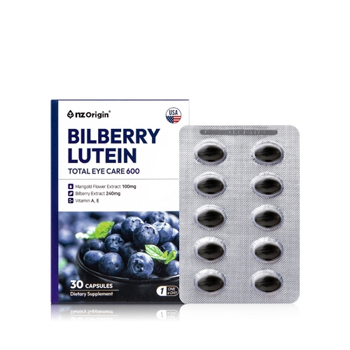 엔젯오리진 빌베리 루테인 토탈 아이케어 600 600mg x 30캡슐, 3개