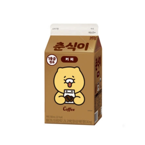 유어스 춘식이 커피우유