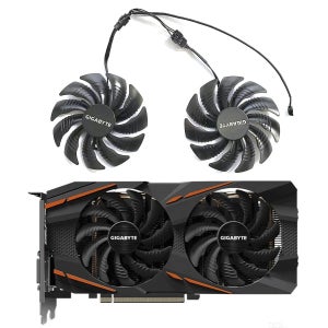 새로운 88MM GPU 팬 T 129215 Gigabyte Radeon RX 470 WINDFORCE 480 570 580 590 게이밍 8G RX470 그래픽 카드용 SU 4PI