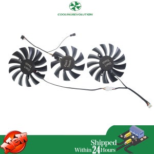 그래픽 카드 팬 CF8015H12D CF9015H12D DC12V 4Pin, ZOTAC RTX 3080 10GB LHR