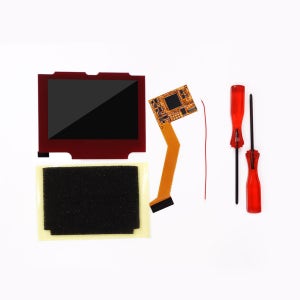 GBA SP V2용 클래식 백라이트 LCD IPS 스크린 LCD 키트, 5단계 밝기 조절 백라이트, 게임보이 어드밴스 SP 콘솔 디스플레이용