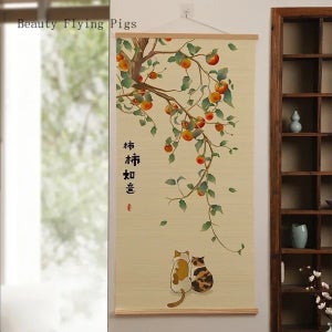 대나무 롤러 블라인드, 장식용 그림, 커튼, 대나무 롤러 블라인드, 창문, 대나무 롤러 블라인드, 맞춤형, 1 개