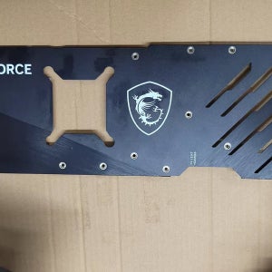 MSI RTX4080 RTX4090 RTX4070 RTX4070ti TRIO 그래픽 비디오 카드용 백플레이트