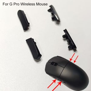 왼쪽 오른쪽 버튼 Logitech G Pro 무선 게임 마우스 사이드 버튼 액세서리 용 하단 키 교체