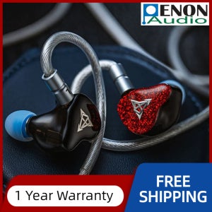 Hisenior Mega5Est 베이스 + 한정판 2EST + 2BA + 1DD Tribrid 5-드라이버 하이브리드 오디오 애호가 서브베이스 IEM HiFi 인이어 이어폰