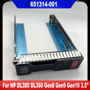 HP DL360 DL380 Gen8 Gen9 Gen10 G8 G9 G10 용 오리지널 651314-001, 3.5 인치 LFF SAS SATA HDD 디스크 트레이 캐디 하이 퀄리
