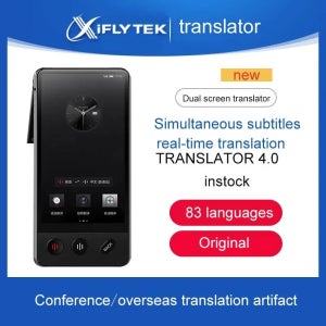 아이플라이텍 번역기 4.0 듀얼스크린 실시간 언어 번역 여행 지능형 포켓 번역기 pk 아이플라이텍 3.0 이지트랜