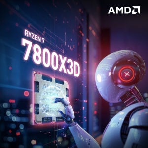 AMD 라이젠 7 7800X3D 8코어 16스레드 L3=96M 4.2GHz 5NM 소켓 AM5 120W DDR5 R7 7800X3D 게이밍 프로세서 (쿨러 미포함)