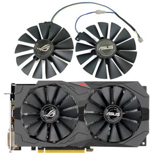 새로운 2팬 95MM T129215SM FDC10M12S9-C GTX 1050 GPU 팬 ASUS RX 580 570 470 ASUS GTX 1070TI 1050TI 1050 비디