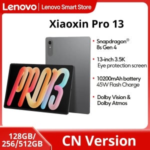 레노버 샤오신 프로 13 AI 태블릿 13인치 3.5K 144Hz 디스플레이 정품 중국 버전 10200mAh 스냅드래곤 8s Gen 4 CPU WIFI 7 패드 PC