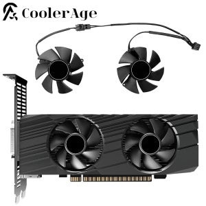 4 ​ Gigabyte GTX 1650 1630 4GB 그래픽 카드 교체 팬용 6MM FS1250-S2053A GTX1650 GTX1630 비디오 카드 팬