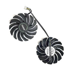 MSI 지포스 GTX 1660 슈퍼 1660Ti RTX 2060 벤투스 XS OC 쿨링 87MM PLD092110S12HH 4핀 DC 12V 0.4A GTX 1660 GPU 팬