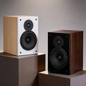 고급형 6.5인치 HIFI 패시브 북쉘프 스피커 2웨이 크로스오버 바이와이어링 연결 150W 고음질 목재 오디오 스피커