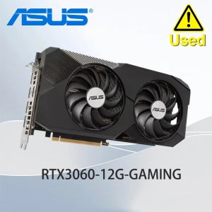 ASUS RTX3060-12G-GAMING 15000MHz GDDR6 12GB 1×HDMI2.1 3×디스플레이포트 마더보드