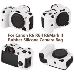 Canon R6 R6II R6Mark II 고무 실리콘 카메라 가방 액세서리 실리콘 커버 케이스 커버 스킨