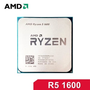 AMD 라이젠 5 1600 CPU R5 1600 3.2GHz 소켓 AM4 쿼드 코어 데스크탑 프로세서