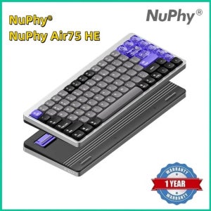NuPhy Air75 HE 마그네틱 스위치 게임용 키보드