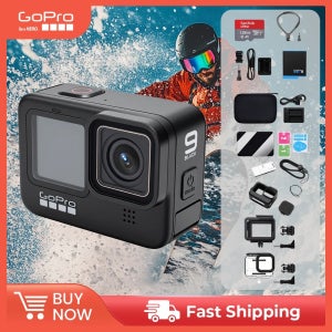 고프로 HERO9 블랙 카메라 4K 5.2K 비디오 20MP 고프로 9 스포츠 카메라