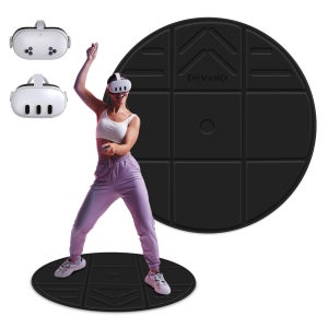 메타 퀘스트 3S/퀘스트 3용 접이식 VR 매트, 미끄럼 방지 및 편안한 바닥 매트, PSVR2/퀘스트 2/프로/애플 비전 프로 호환