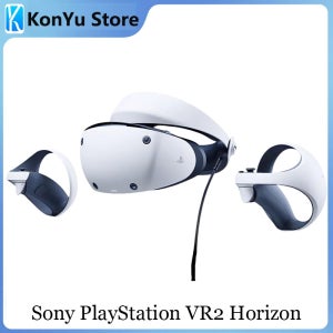 소니 플레이스테이션 VR2 호라이즌 OLED 디스플레이 120Hz 모션 센서 VR 헤드셋 카메라 포함 PS5 게임용 비디오게임 VR 기기