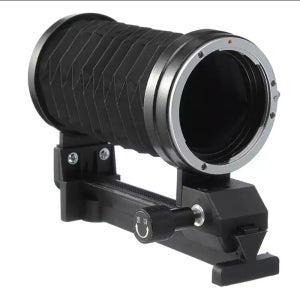 캐논 EOS EF EF-S 마운트 렌즈 DSLR 카메라 5D Mark IV 5D Mark III 1D 1Ds용 FOTGA 매크로 확장 벨로우즈(싱글 레일 슬라이더 포함)