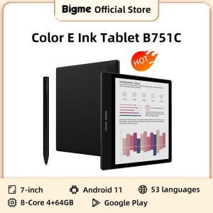 빅미 B751C 7인치 컬러 E-잉크 스크린 전자책 리더 전자종이책 읽기 E 잉크 이북 이리더 태블릿