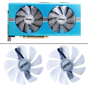 570 GPU 쿨러 선풍기, FD10015M12D CF1015H12D RX 590 580 480 470, 사파이어 RX470 RX590 RX580 RX480 RX570 NITRO 